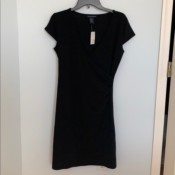 Boston Proper Dresses & Skirts - 💫 NWT Boston Proper Black Short Sleeve Wrap dress